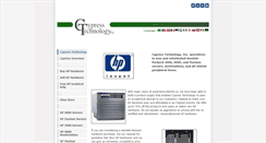 Desktop Screenshot of cypress-tech.com