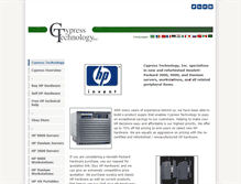 Tablet Screenshot of cypress-tech.com